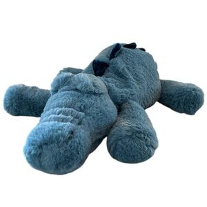 Aurora alligator blue plushie super soft and cuddly